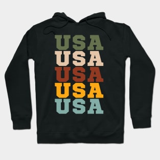 USA SPORT ATHLETIC STYLE U.S.A INDEPENDENCE DAY 4TH JULY TEE Hoodie